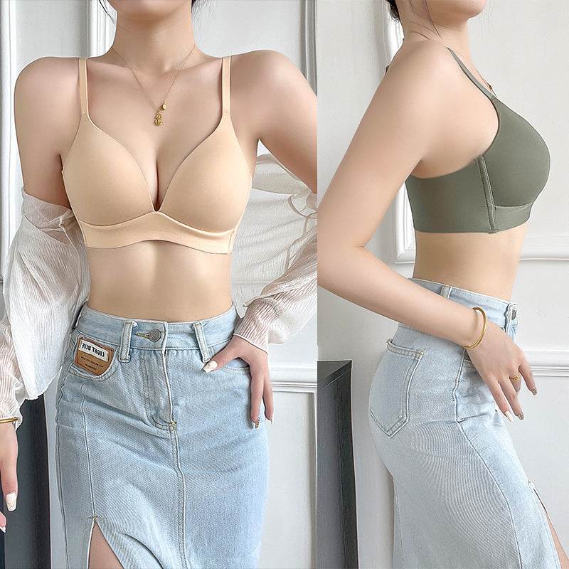 Japanese Solid Color Wireless Thin Bra - MYLUXURY LANE ENTERPRISE