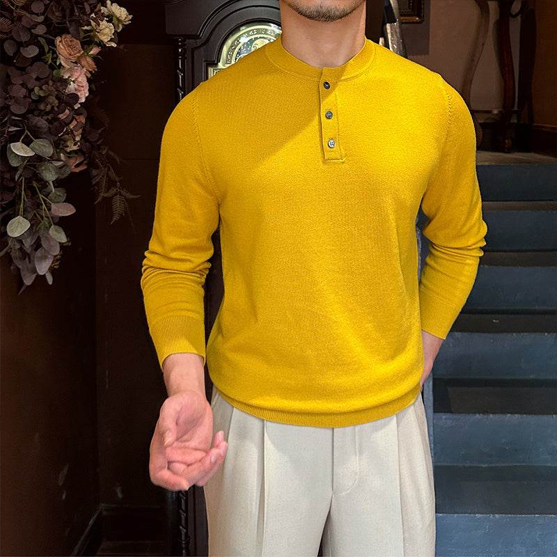 Wool Lightweight Bottoming T-shirt Pullover Long Sleeve - MYLUXURY LANE ENTERPRISE