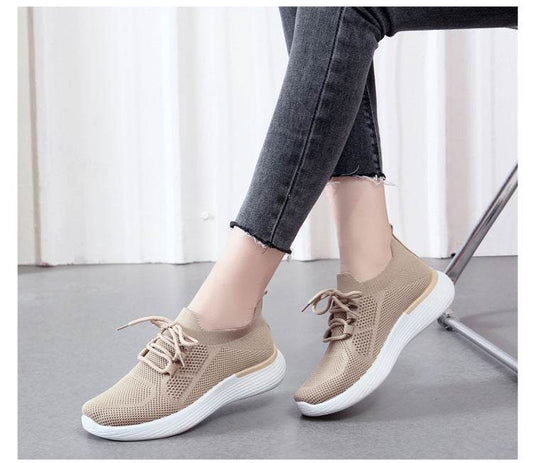 Sneaker Mesh Flying Breathable Comfortable Casual Shoes - MYLUXURY LANE ENTERPRISE