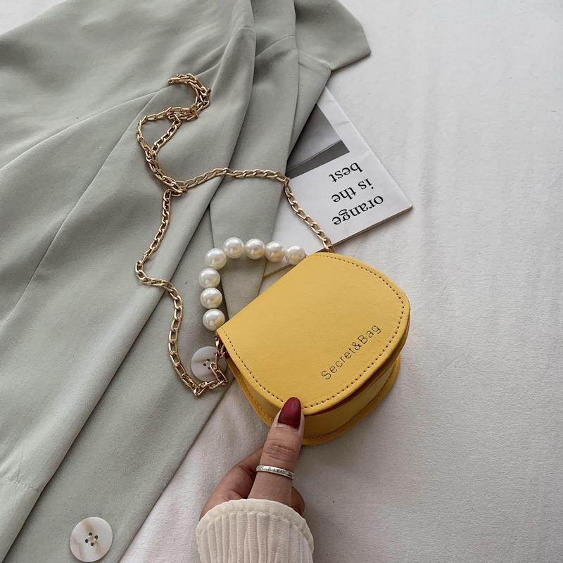 Women's Fashion Pearl Hand Shoulder Bag - MYLUXURY LANE ENTERPRISE