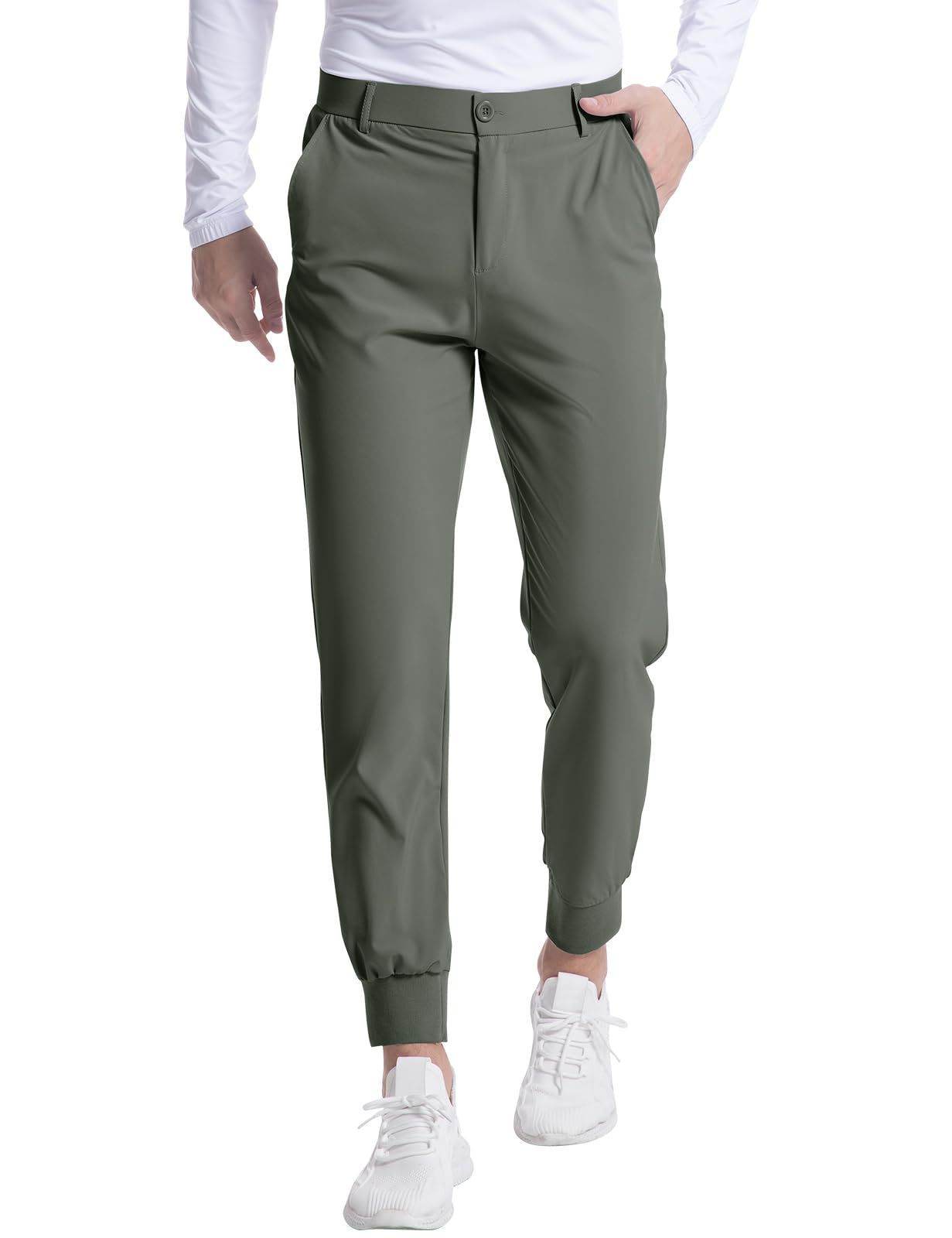New Men's Stretch Golf Jogging Pocket Slim Trousers - MYLUXURY LANE ENTERPRISE