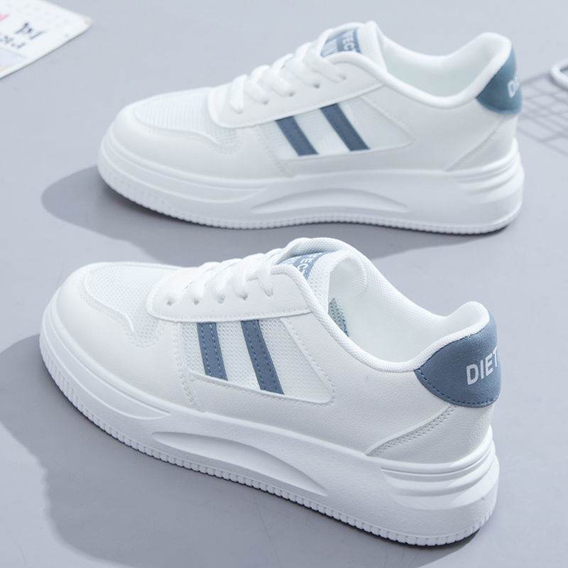 Women's All-matching Casual Sports Leather Summer White Sneakers Internet Celebrity - MYLUXURY LANE ENTERPRISE