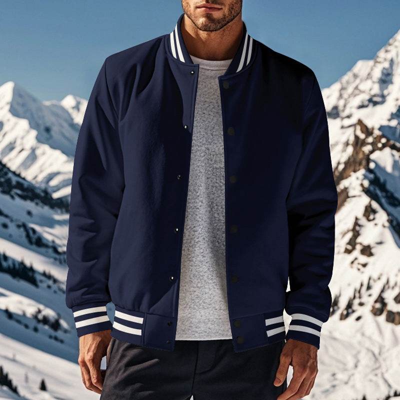 Stand Collar Button Men's Baseball Uniform Flying - MYLUXURY LANE ENTERPRISE