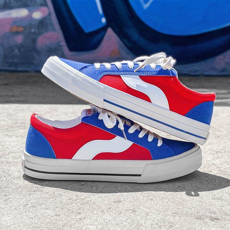 Men's Casual Suede Couple Low-top Canvas Shoes - MYLUXURY LANE ENTERPRISE