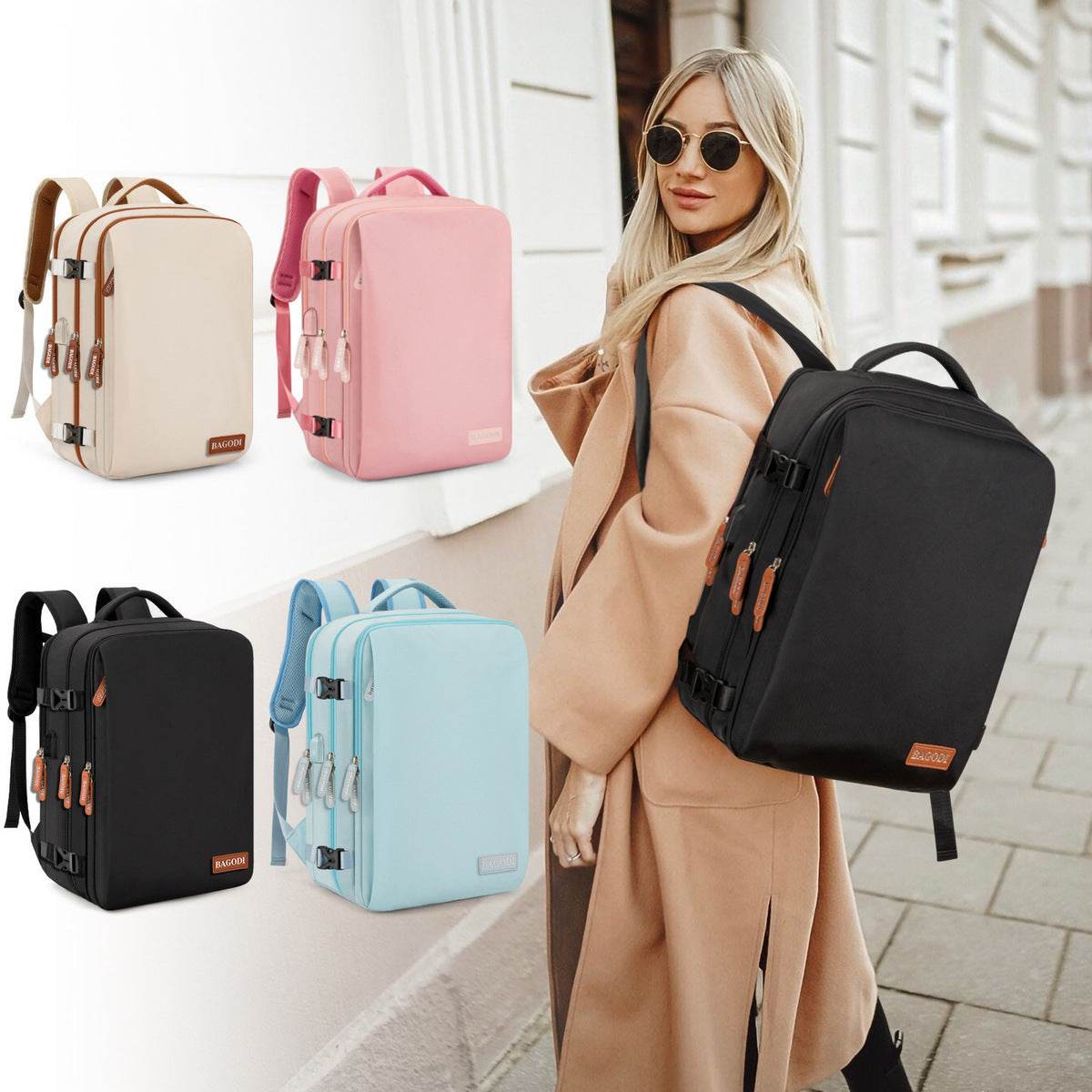 Water Repellent Travel Business Travel Luggage Backpack - MYLUXURY LANE ENTERPRISE