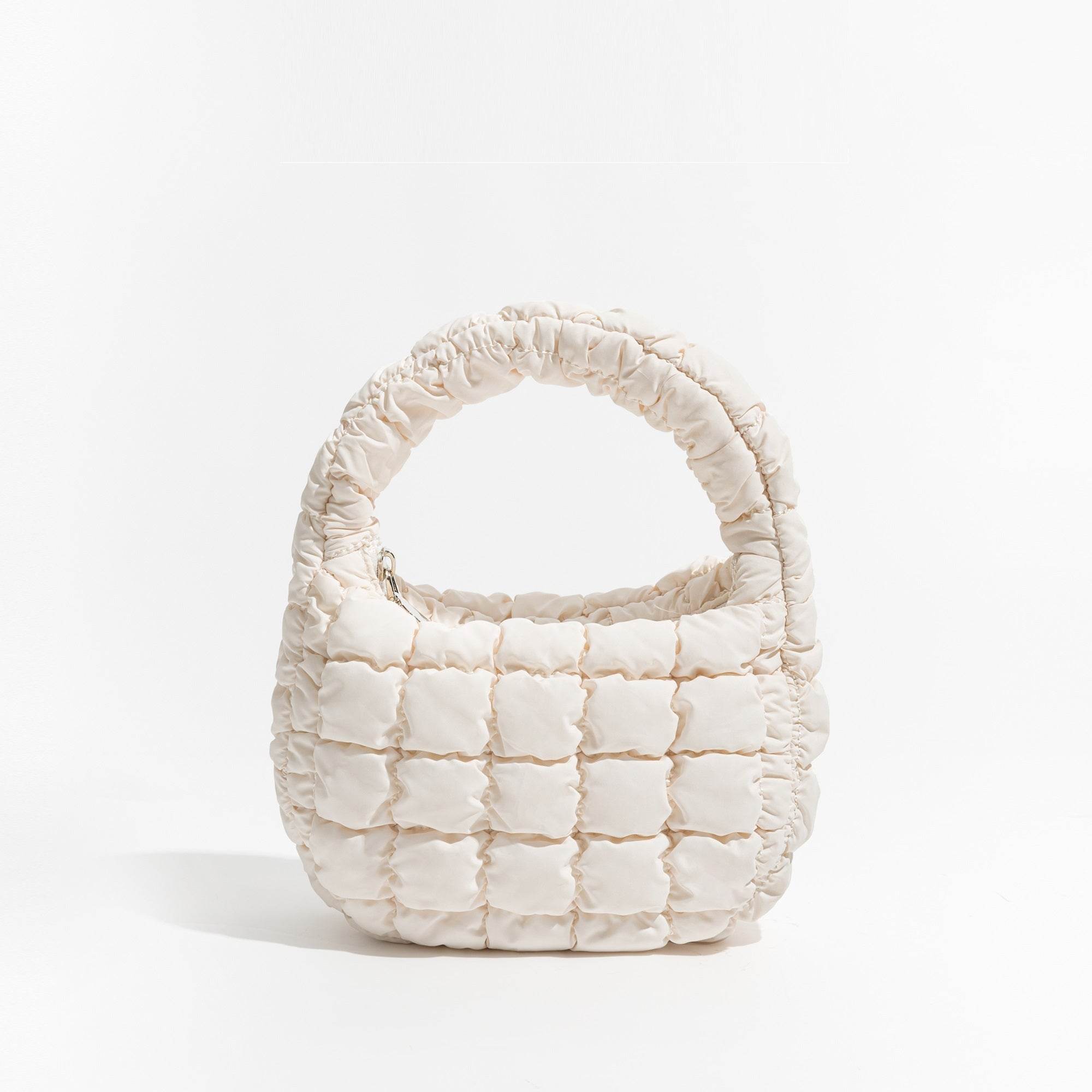 Pleated Bubble Portable Cloud Nylon Shoulder Bag - MYLUXURY LANE ENTERPRISE