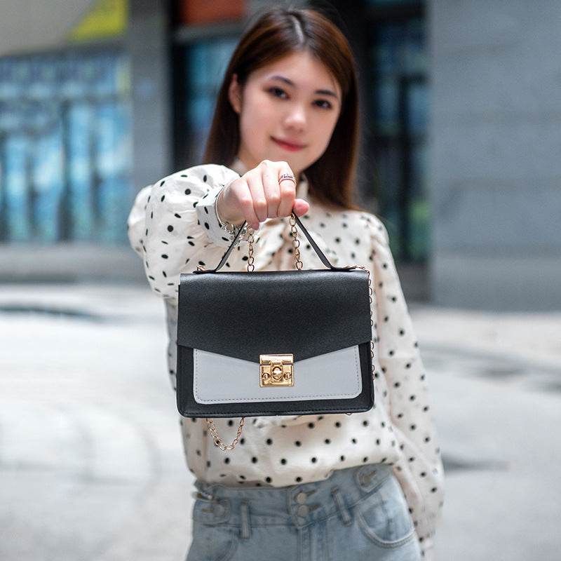 Fashion Chain Lock Shoulder Messenger Bag - MYLUXURY LANE ENTERPRISE