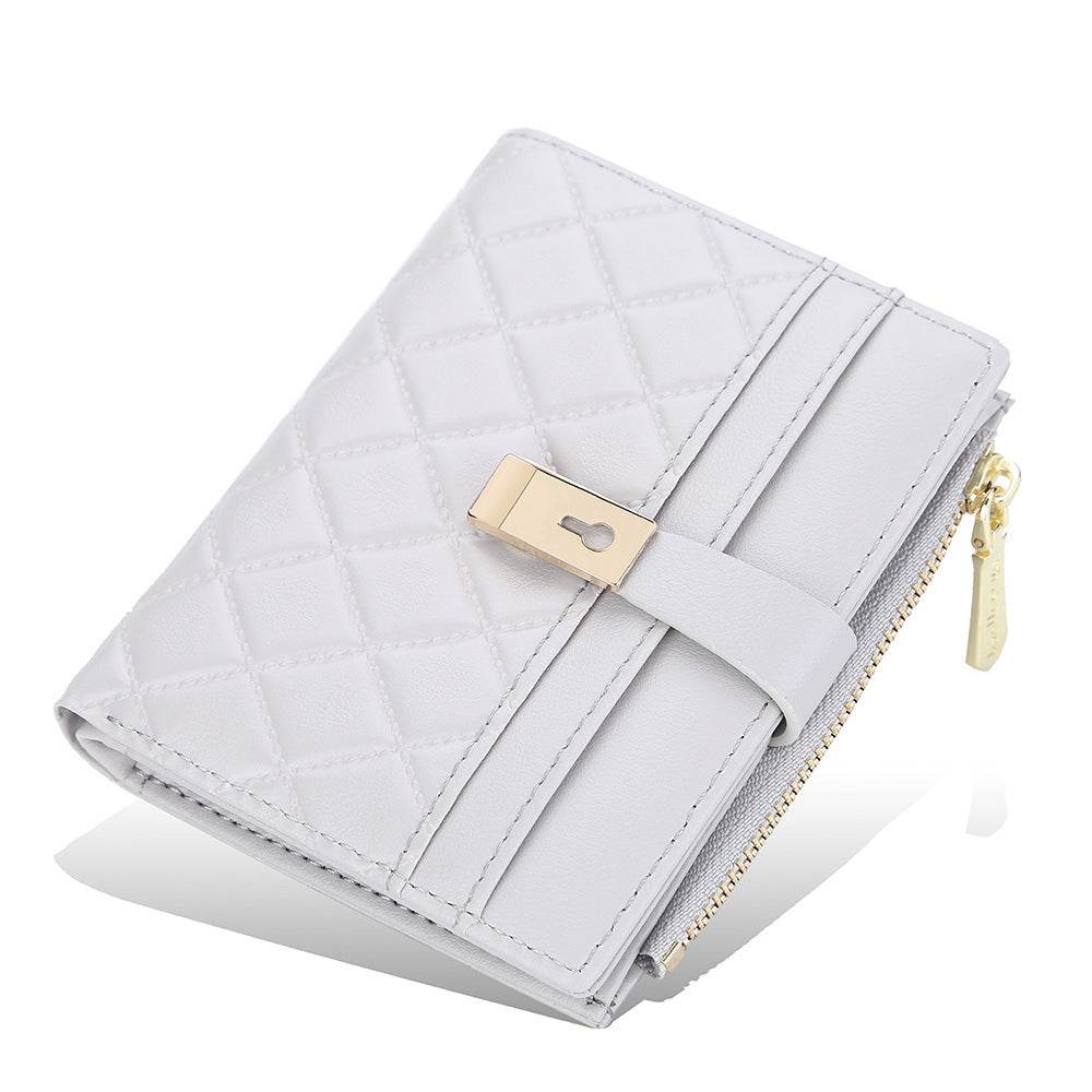 Purse Women's Short Omnibus Multi-card Wallet Zipper Wallet - MYLUXURY LANE ENTERPRISE