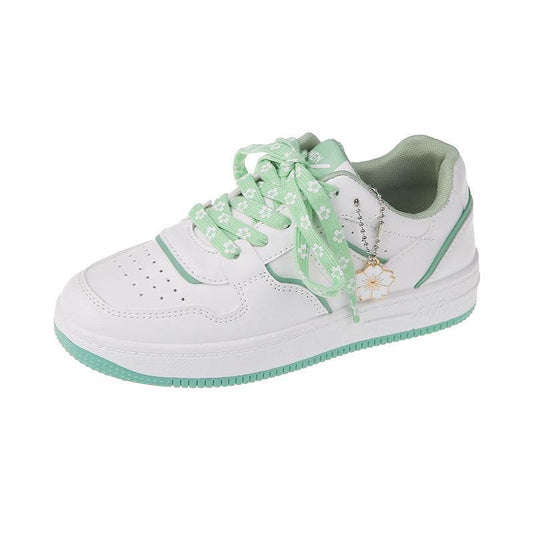 Trendy Student Macaron Girl Cute White Shoes - MYLUXURY LANE ENTERPRISE