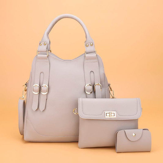 New Fashion Belt Decorative Three-piece Bag - MYLUXURY LANE ENTERPRISE