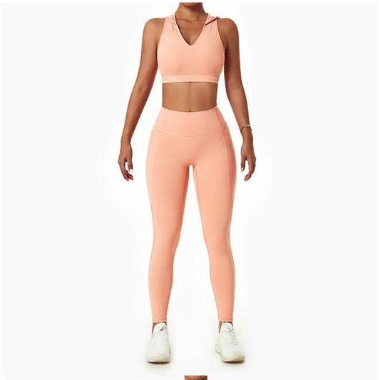 Lulu Nude Yoga Shockproof Back Sports Bra - MYLUXURY LANE ENTERPRISE