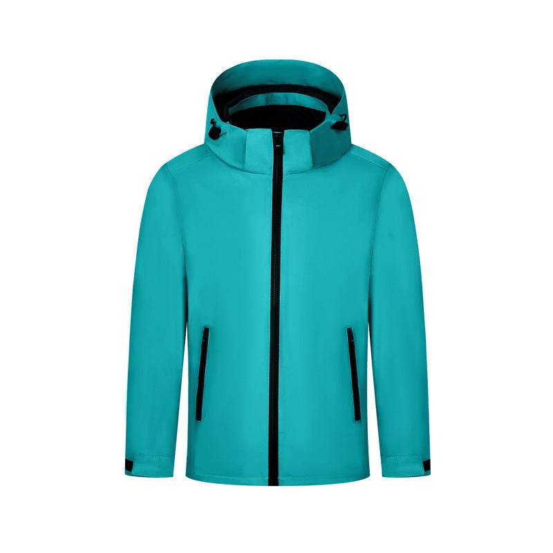 Single Layer Shell Jacket Outdoor Sports Waterproof Windproof Jacket - MYLUXURY LANE ENTERPRISE