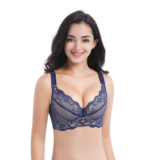 Women's Fashion Temperament Lace Push Up Bra - MYLUXURY LANE ENTERPRISE