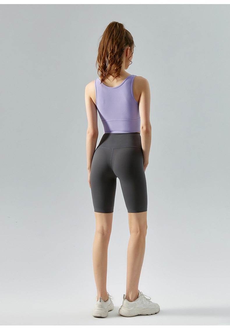Women's High-strength Sports Underwear Shockproof Push-up Breast Holding Outer Wear Yoga Vest - MYLUXURY LANE ENTERPRISE