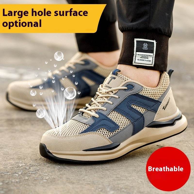 Summer Breathable Safety Shoes For Men - MYLUXURY LANE ENTERPRISE
