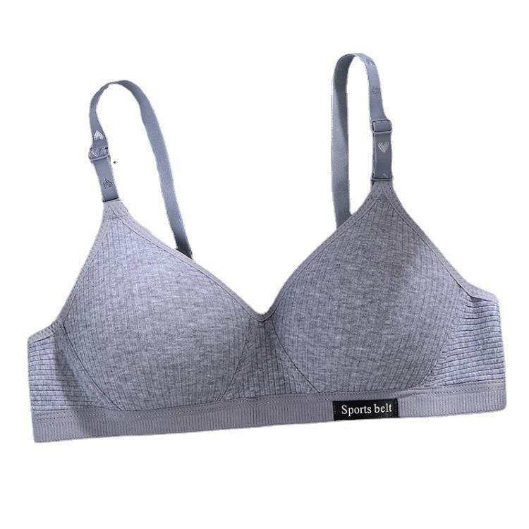 Pure Cotton Girl Comfortable Seamless Underwear Without Steel Ring - MYLUXURY LANE ENTERPRISE