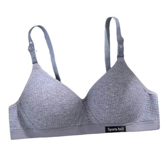 Pure Cotton Girl Comfortable Seamless Underwear Without Steel Ring - MYLUXURY LANE ENTERPRISE