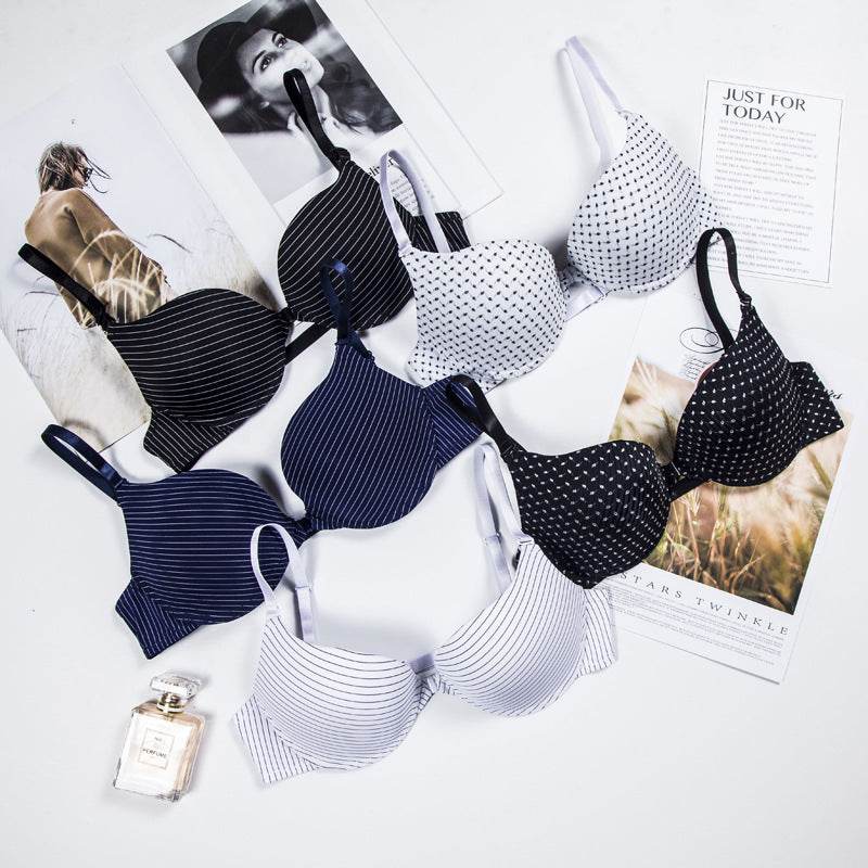 Women's Big Cup Bra Simple Push Up Concentrated Glossy Buckled Front And Shaped Back - MYLUXURY LANE ENTERPRISE