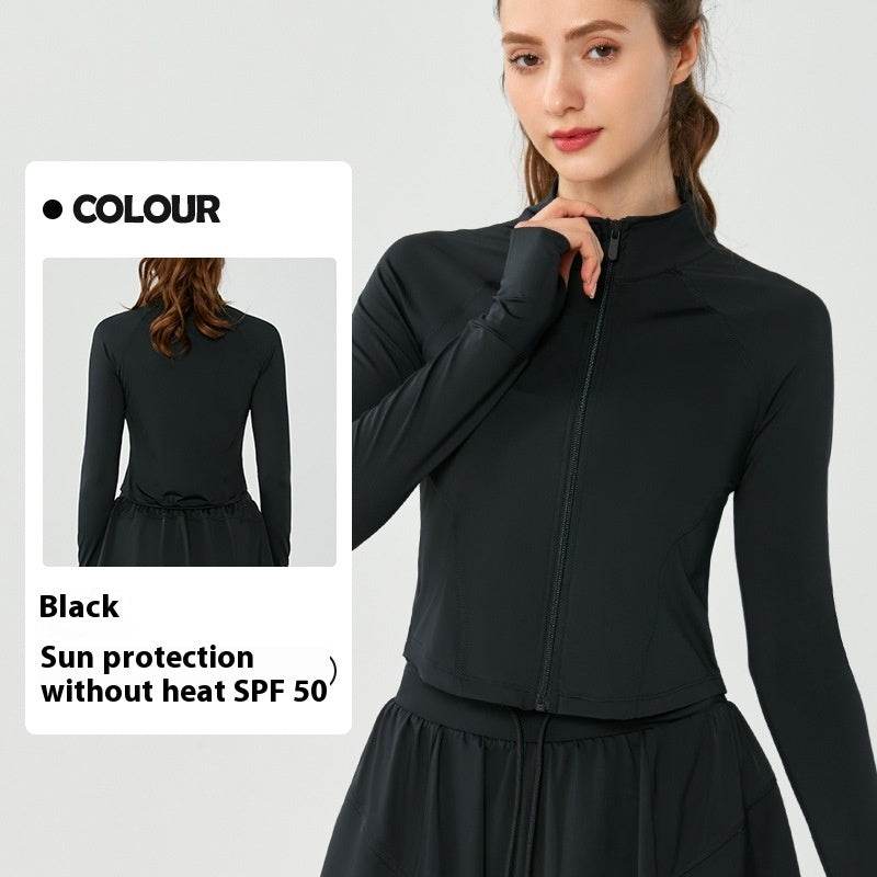 Women's Fashion Slim-fit Hood Ice Sun-protective Clothing - MYLUXURY LANE ENTERPRISE