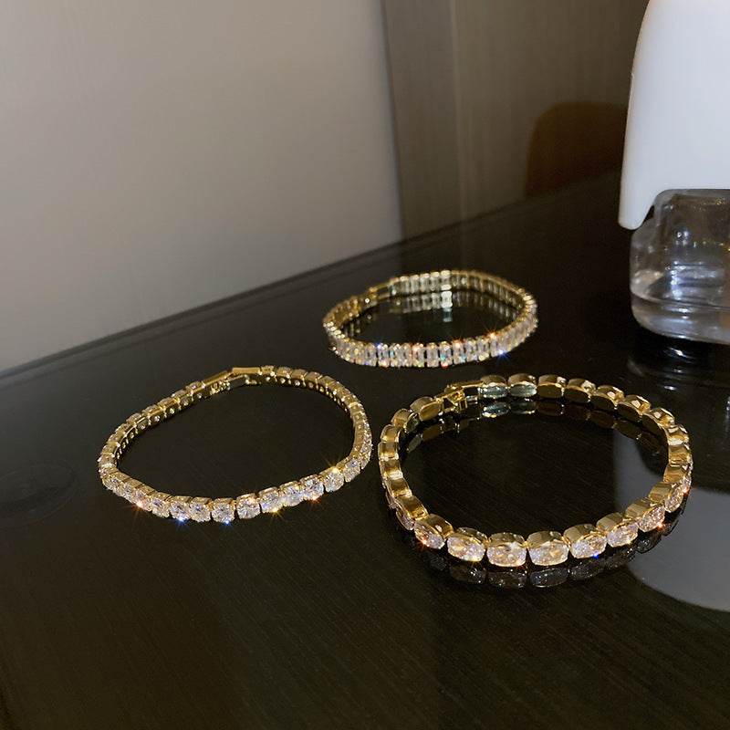 Fashion Simple Geometric Zircon Bracelet - MYLUXURY LANE ENTERPRISE