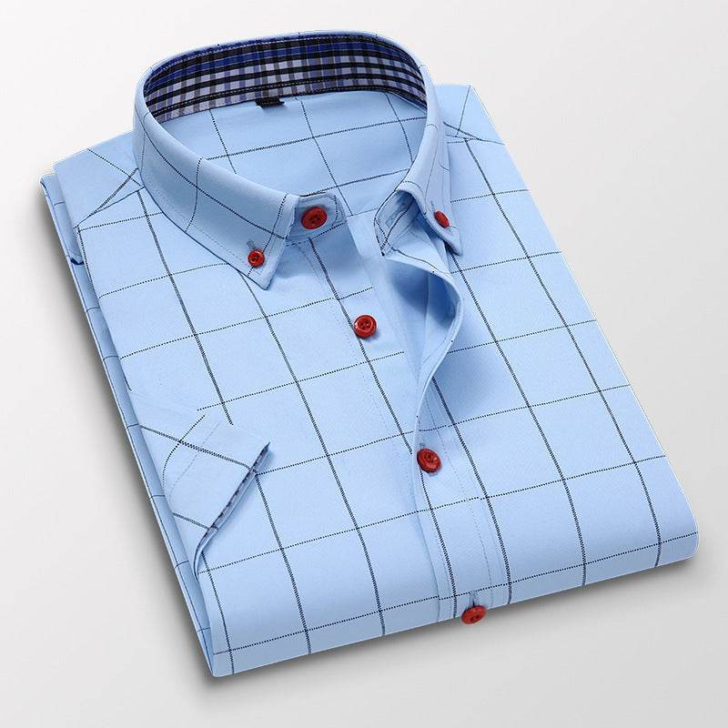 Men's New Slim Print Plus Size Shirt - MYLUXURY LANE ENTERPRISE