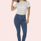 Chic Fit Noir Elegance Skinny Jeans - MYLUXURY LANE ENTERPRISE