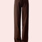 Women's Brown High Rise Wide Leg Loose Denim Jeans - MYLUXURY LANE ENTERPRISE