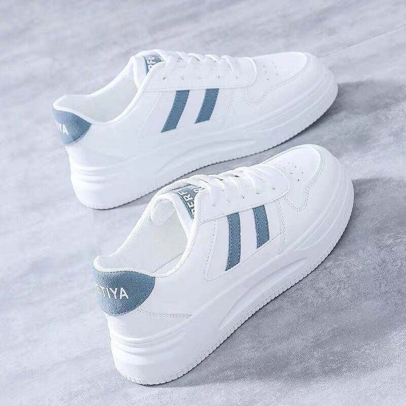 Women's All-matching Casual Sports Leather Summer White Sneakers Internet Celebrity - MYLUXURY LANE ENTERPRISE