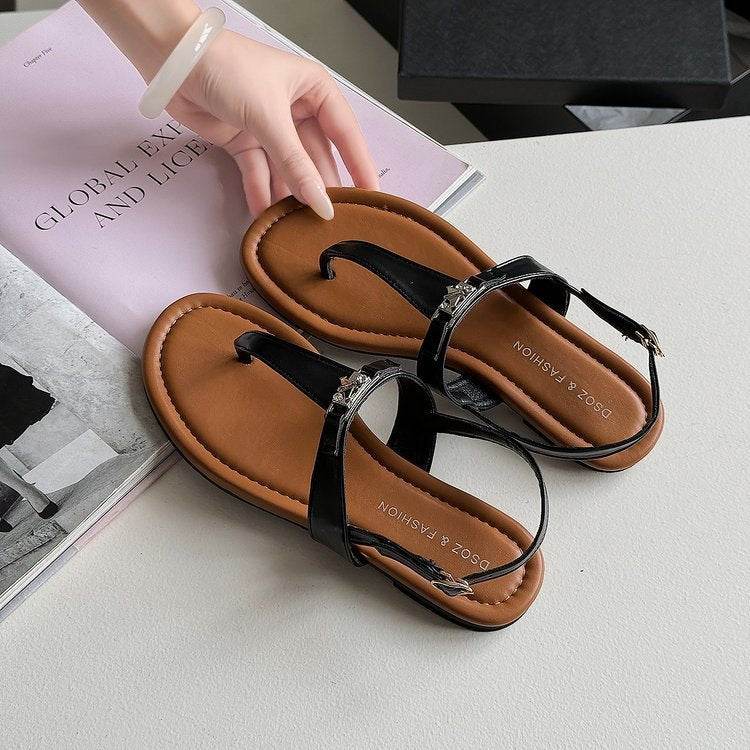 Women's Flat Sandals Summer New Strap - MYLUXURY LANE ENTERPRISE