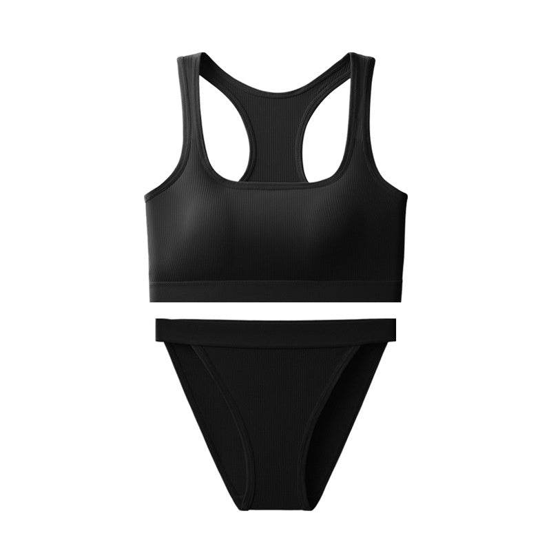 Vest Hot Girl Ice Silk Thread INS Thread Underwear Sports Suit - MYLUXURY LANE ENTERPRISE