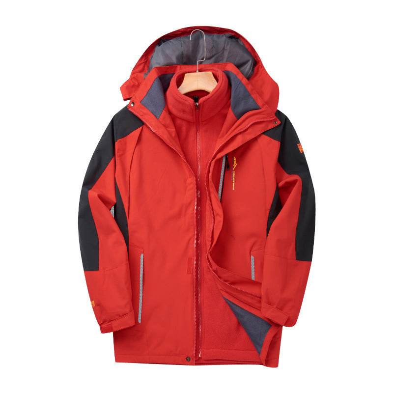 Men's Shell Jacket Detachable Ski Suit Women's Overalls - MYLUXURY LANE ENTERPRISE