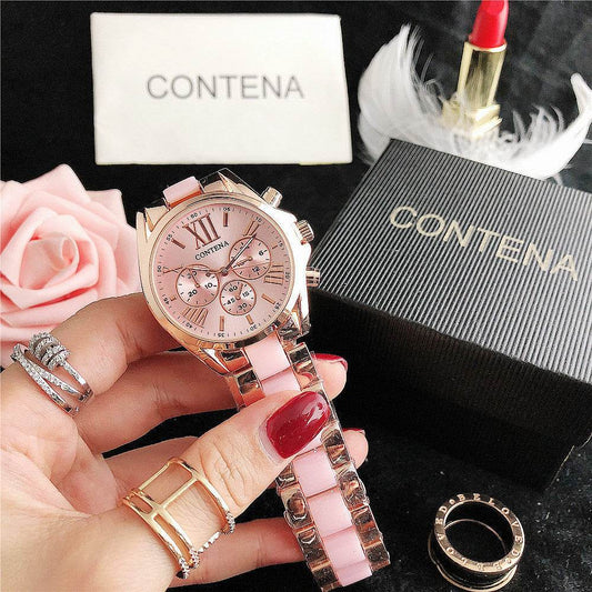 Fashion Temperament New Watch Quartz Watch Diamond Ladies Watch - MYLUXURY LANE ENTERPRISE