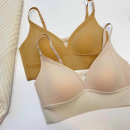 No Steel Ring Triangle Cup Bra - MYLUXURY LANE ENTERPRISE