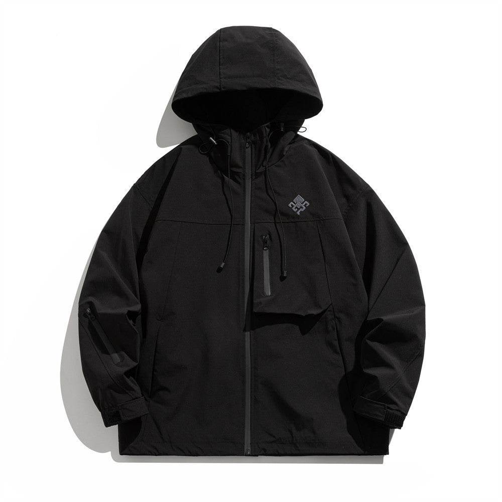 American Functional Shell Jacket Men's Spring And Autumn Mountain Style - MYLUXURY LANE ENTERPRISE