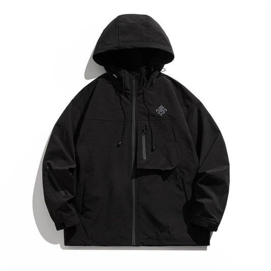American Functional Shell Jacket Men's Spring And Autumn Mountain Style - MYLUXURY LANE ENTERPRISE