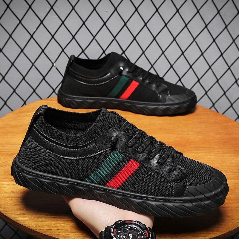 Flyknit Men's Shoes Breathable Casual Versatile Sneakers - MYLUXURY LANE ENTERPRISE