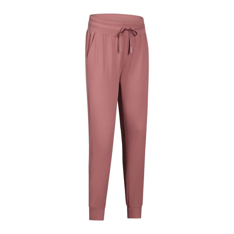 High-waist Yoga Women's Quick-drying Elasticated Slim Slimming Track Pants - MYLUXURY LANE ENTERPRISE