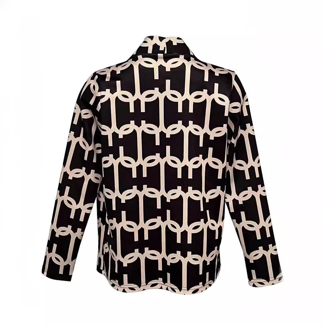 Casual Printed Small Suit Jacket For Women - MYLUXURY LANE ENTERPRISE