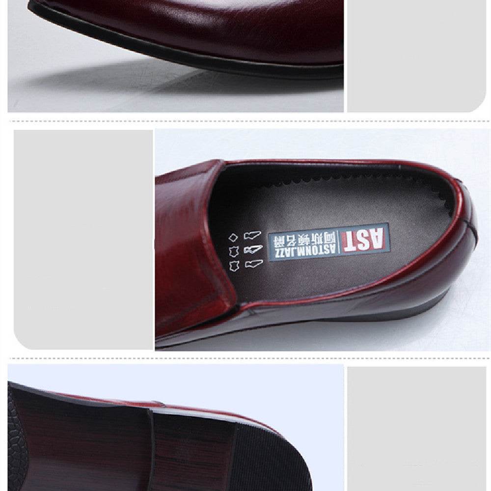 British Pointed Oxford Men's Shoes - MYLUXURY LANE ENTERPRISE