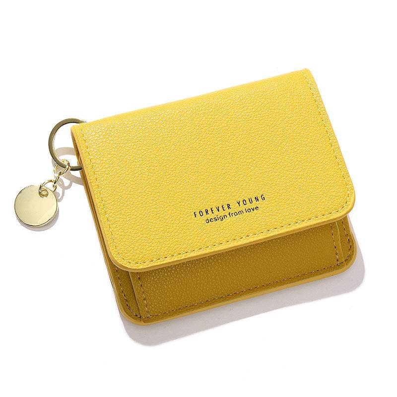 Women's Short Fashion PU Leather Zero Wallet - MYLUXURY LANE ENTERPRISE