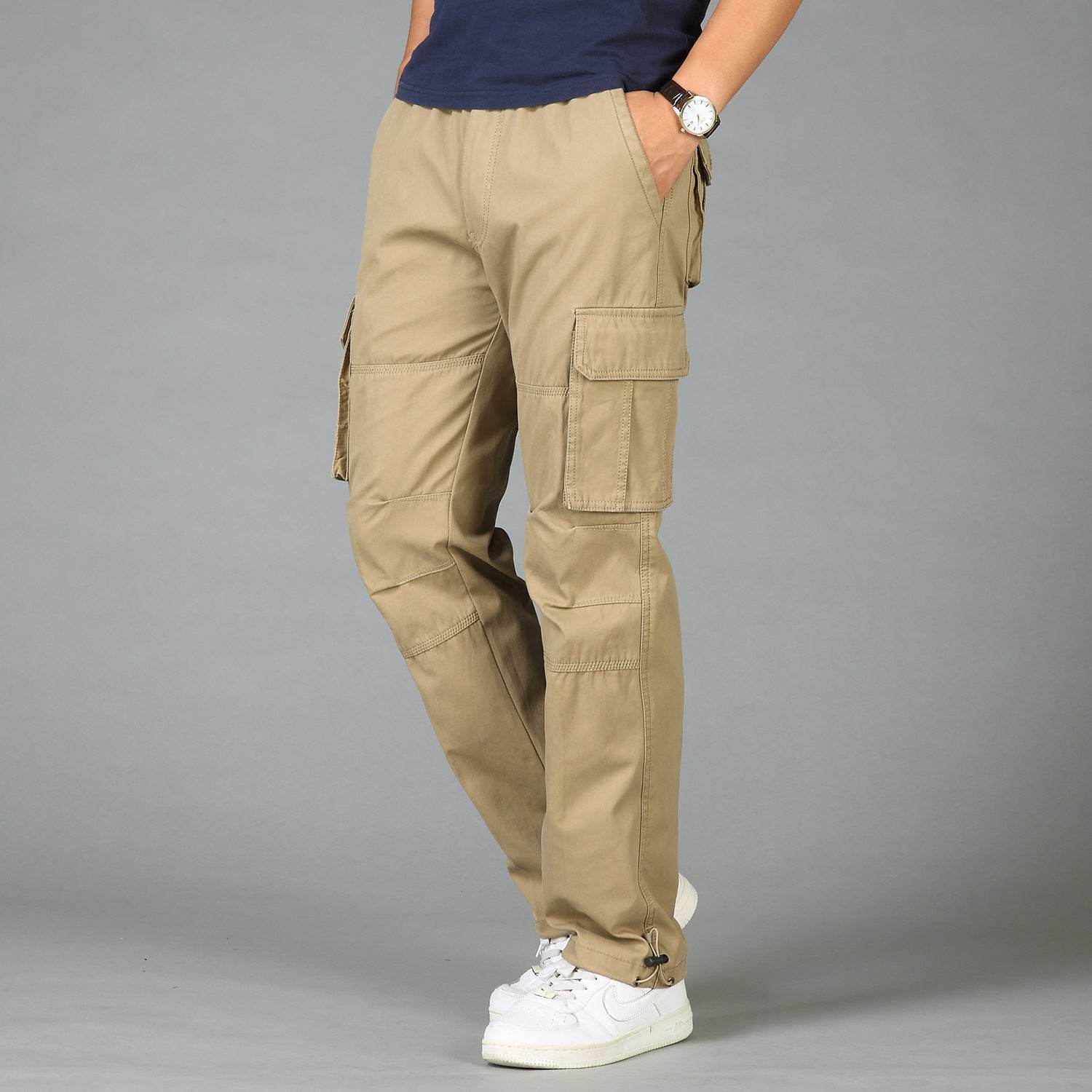 Fat plus XL casual pants fat men's pants - MYLUXURY LANE ENTERPRISE