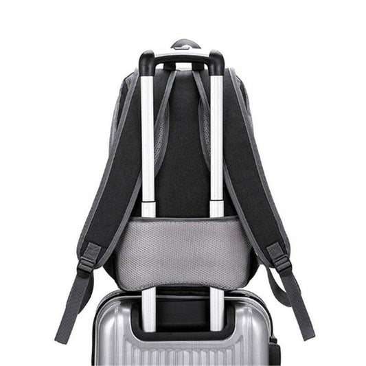 Business Commute Contrast Color Backpack - MYLUXURY LANE ENTERPRISE