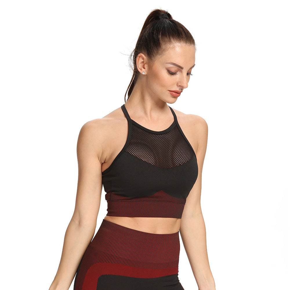 Fitness Yoga Suit Sports Bra - MYLUXURY LANE ENTERPRISE