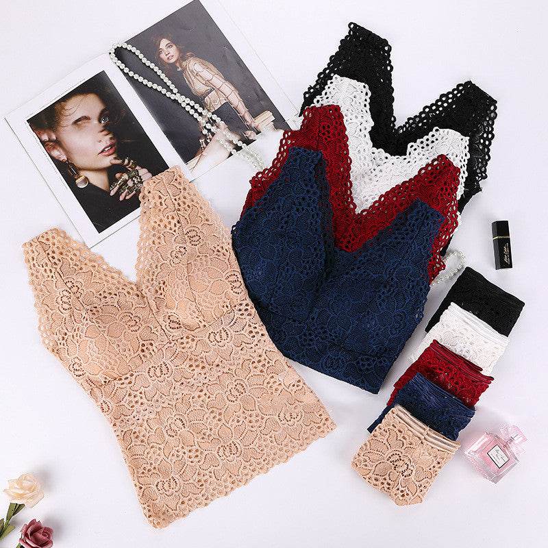 Women's Fashion Underwear Bra With Bra Pad To Prevent Light Loss - MYLUXURY LANE ENTERPRISE