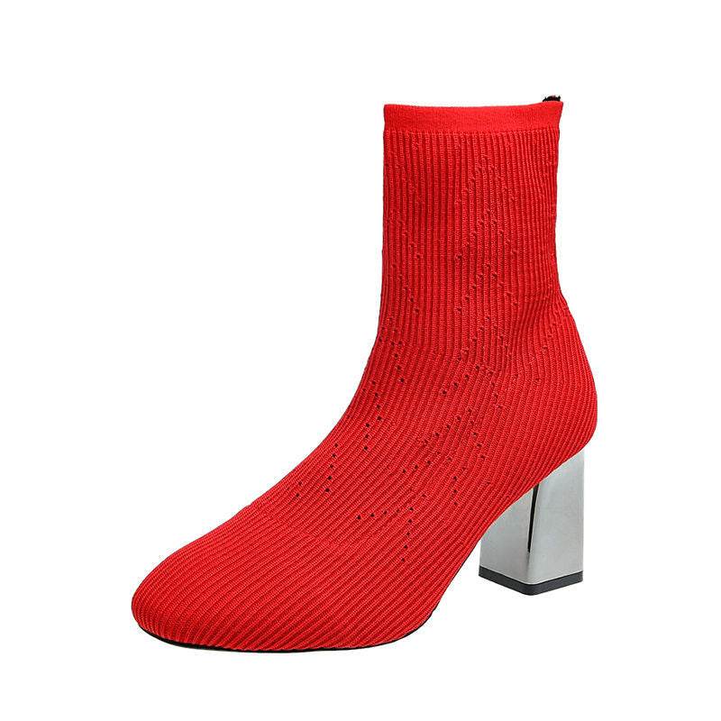Elastic boots women high heels - MYLUXURY LANE ENTERPRISE