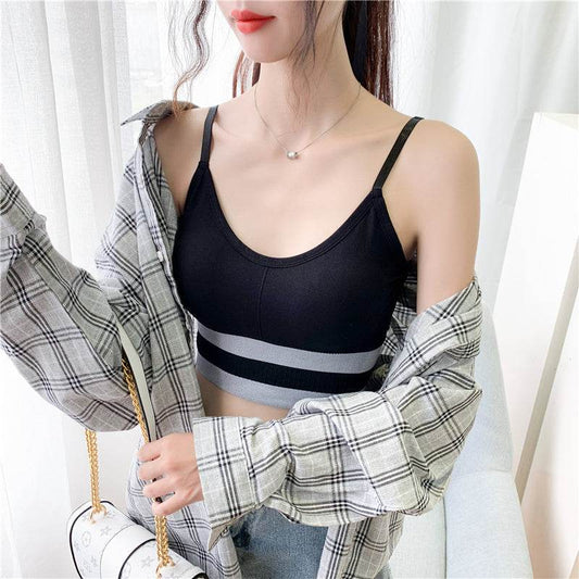 Explosive underwear strap wrap chest bottoming shirt - MYLUXURY LANE ENTERPRISE