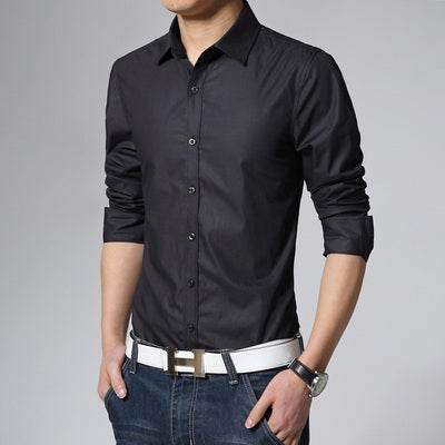 French Dress Shirt Formal Tuxedo Shirts - MYLUXURY LANE ENTERPRISE