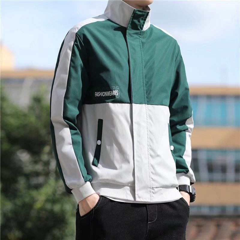 Trendy Men's Stand Collar Jacket - MYLUXURY LANE ENTERPRISE