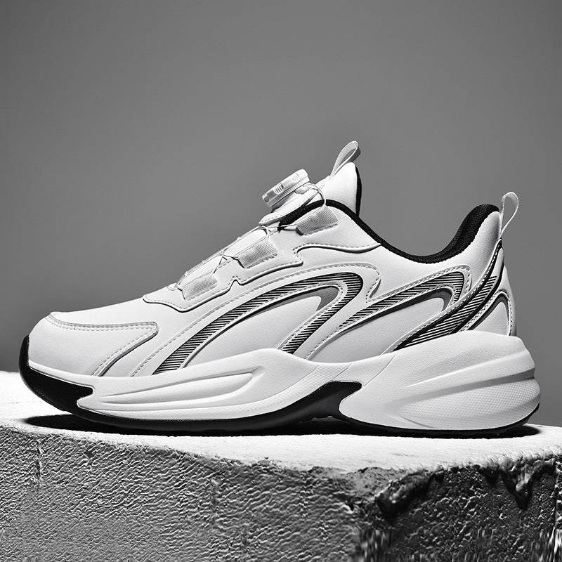 Waterproof Sneaker Men's Rotating Button - MYLUXURY LANE ENTERPRISE
