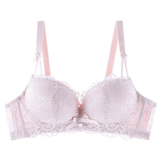 Lace Thick And Thin Cup Adjustable Girl Underwear - MYLUXURY LANE ENTERPRISE